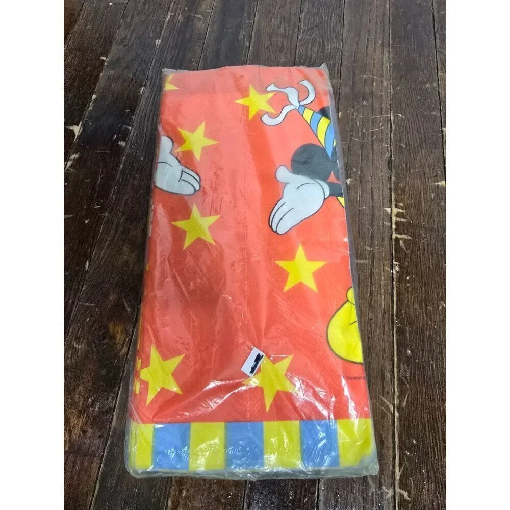 Vintage Party Celebrations by Gibson Mickey Mouse Tablecover Party